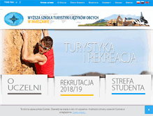 Tablet Screenshot of erasmus.wstijo.edu.pl